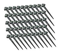 Yardwe Clavos para Herraduras de Caballo 50 Piezas Herramienta Profesional para Herrar Acero Resistente Accesorios para Pezuñas Equipamiento para Caballos
