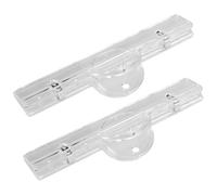 Yardwe Clips De Acrílico Transparente Para Partituras 2 Unidades Sujetapáginas Para Músicos Soporte De Páginas Para Piano Diseño Portátil y