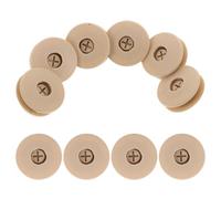 Yardwe Clips para Alfombrillas de Coche de Plástico Antideslizantes 10 Unidades Beige Soporte de Fijación para Moqueta Compatible Múltiples Modelos Instalación sin Herramientas