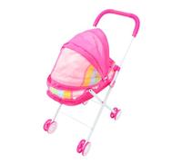 Yardwe Cochecito de Muñecas Pequeño y para Juguete de Simulación con de Almacenamiento Accesorio para Roles y Muñecos Mueble Decorativo