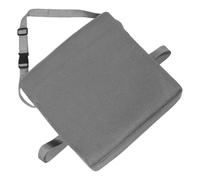 Yardwe Cojín Elevador para Silla de Comedor Infantil Asiento Elevador Transpirable de Panal Gris Acolchado de 76 CM para Mejorar Postura y Comodidad en Almohadilla Extra y