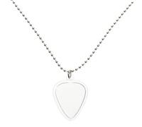 Yardwe Collar para Púas De Guitarra Forma De Corazón Estuche De Joyería para Guardar Púas Accesorio Musical para Tocar El Ukelele Guitarra Eléctrica
