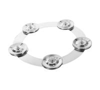 Yardwe Colocar Platillo De Tambor Accesorios De Tambor Platillos Para Tambores Tambor Platillos Charles Pandereta Herramienta De Platillos De Batería Tambor De Pandereta Metal Silver