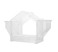 Yardwe Comedero para Pájaros De Ventana Transparente Comedero para Pájaros De Exterior con Ventosa Fuerte para Observar Aves El Jardín