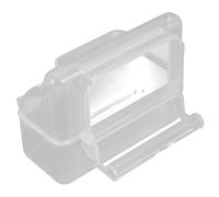 Yardwe Contenedor De Alimento para Aves Comedero Colgante Antisalpicaduras para Periquitos y Canarios Sostenible y Fácil De Limpiar para Alimentación De Mascotas