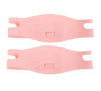 Yardwe Correa de Barbilla Transpirable y Ajustable para Ronquidos, Solución Cómoda y Práctica Tela Elástica, 2 Piezas Unisex para Dormir Mejor