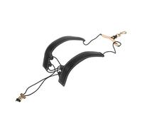 Yardwe Correa de hombro para saxo apoyo cinturón saxofón sencillo de saxofón Cinturón para saxofón correa para saxofón correa de de saxo cuerda de escalada Black