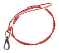 Yardwe Correa para Perros Pequeños Resistente al Desgaste Cadena de Acero y Plástico para Evitar Que Tu Perro Tire Durante Paseos Diarios Cómodos y Seguros