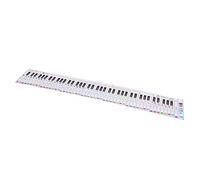 Yardwe Cuadro Comparativo De Piano Papel De Práctica Teclas Tablero Didáctico Para Principiantes