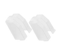 Yardwe Cubiertas Protectoras para Aguja de Tocadiscos, 2 Piezas, Funda de Plástico Semitransparente para Aguja de Plato de Vinilo, Compatible Cartuchos de Tocadiscos, Protección