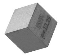 Yardwe Cubo de Tungsteno 10mm Alta Densidad Metal Puro para Educación Científica, Elemento Químico Poco Común para Enseñanza y Aprendizaje en Casa, Material Didáctico para Alumnos