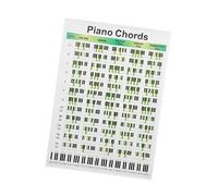 Yardwe de de Piano para Principiantes Papel Guía Digitación y Musicales Tabla de Práctica para Teoría Musical y Composición