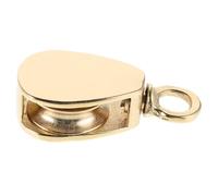 Yardwe De Latón Marino Herrajes para Barcos Accesorios para Poleas De Gabinete Giratoria Herrajes para Asta De Bandera Accesorios para Asta De Bandera De