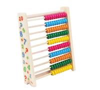 Yardwe de Madera para Juguete Educativo de Cálculo y Matemáticas para Aprendizaje para Desarrollo Infantil Secciones Colores Aleatorios Color Aleatorio Color Aleatorio