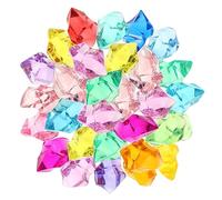 Yardwe Decoración De Cubos De Hielo Artificiales Cristales Irregulares Rocas para