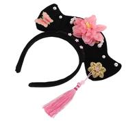 Yardwe Diadema Retro De Princesa Floral Para Mujeres Niñas Estilo Dinastía Qing Antiguo Accesorio Fotográfico Para Eventos Temáticos