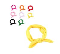 Yardwe Diademas Elásticas para Niña de Conejo Accesorios de Cabello para Bebés 8 Piezas Algodón para Recién Nacidos y Niñas para Fotografía