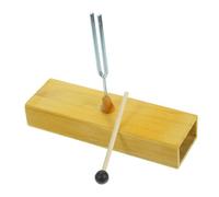 Yardwe Diapasón Caja De Resonancia De Madera Instrumento Experimental De Vibración Acústica Para Pruebas y Enseñanza Laboratorio De Física