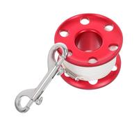 Yardwe Diving Spool Reel Aluminum Alloy Anti-tangle Line With Hook For Professional Scuba Snorkeling And Underwater Activities