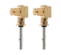 Yardwe Ejes Metálicos Mecánicos para Erhu, Accesorios de Ajuste Sencillo para Instrumentos de Cuerda, Ideales para Práctica y Presentaciones