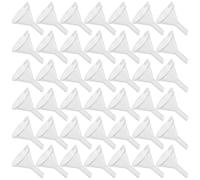 Yardwe Embudos Transparentes Pequeños para Llenado de Aceites Esenciales y Perfumes, 100 Unidades, Accesorios para Botellas Plásticas y Uso en Difusores de Aromas