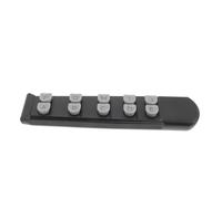 Yardwe Entrenador de Dedos para Guitarra, Ejercitador de Dedos de ABS Negro, Ayuda Portátil para Destrezas y Fuerza Práctica Musical