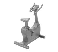 Yardwe Equipo De Ejercicio En Miniatura: Decoración Deportiva para Casa De Muñecas - Mini Bicicleta De Fitness, Accesorio De Gimnasio - Adorno Pequeño A Escala 1:20 para Escritorio