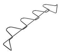 Yardwe Estante para Zapatillas sin Perforaciones para Baño, Soporte de Pared de Hierro Resistente, Organizador de Zapatos para Dos Pares, Adecuado para Pasillo y Dormitorio