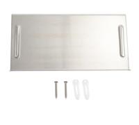 Yardwe Estante Soporte para Papel de Almacenamiento para Baño para de Acero Inoxidable Cepillado de 1.2 Mm y Porta Artículos de Tocador, Adecuado para Baño y Cocina