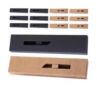 Yardwe Estuche para Bolígrafos con Ventana, Estuche para Guardar Bolígrafos de Papel, 20 Uds, Diseño Extraíble, para Lápiz y Pluma Estilográfica, Suministros de Oficina, para Llevar