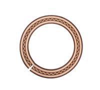 Yardwe Flor Patrón De Para Roseta De Guitarra Acústica Roseta De Madera Para Guitarra Accesorios Para Reparaciones De