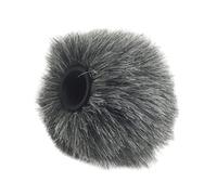 Yardwe Funda Polar Resistente Al Viento Para Micrófono Protector De Parabrisas Mic Furry Para Exteriores Viento