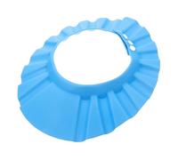 Yardwe Gorro de Baño para Niños Pequeños Ajustable Protector de Champú sin Orejas Azul Oscuro para Bebés de 3 a 6 Años Baño y Corte de Cabello 1 Unidad