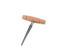 Yardwe Guitarra escariador de agujeros de clavija de violín escariador de herramientas de luthier escariador con mango de madera Iniciar sesión