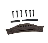 Yardwe Guitarra Puente De Guitarra De Madera Manual Accesorios De Práctico y Duradero