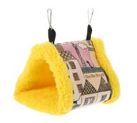 Yardwe Hamaca De Loro Nido De Cacatúa Ropa De Cama De Hámster Bebederos para Pájaros Al Aire Decoración De Nido De Jaula para Pájaros Colgante Jaula De Pájaros Anidando Algodón