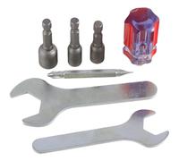 Yardwe Herramienta de Utilidad para Cambio de Boquillas de Impresora 3d, Metal Plata, Multi-función, Resistente y Fácil de Usar, 1 Set para Instalación Precisa