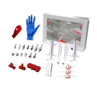 Yardwe Herramienta para Aceite de Freno de Bicicleta Portátil de Aleación | Compatible con Avid, Kit Completo, Uso Sencillo para Entusiastas del Ciclismo Color Aleatorio