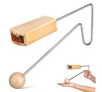 Yardwe instrumento de choque por vibración percusión portátil instrumentos musicales infantiles cámaras de sonido vibraslap instrumento de madera vibraslap