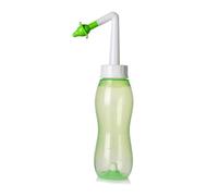 Yardwe Irrigador Nasal para Adultos y Botella de Lavado Nasal de Color Verde para Aliviar para Uso Diario el Hogar o Viajando
