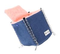 Yardwe Jaula Colgante Cómoda para Pájaros Hámster Loro Rata Petauro del Azúcar Accesorio Acogedor para Esconderse