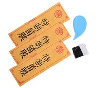 Yardwe Juego de 3 Diafragmas para Flauta Dizi Tradicional de Caña Natural con Pegamento, Accesorios para Flauta China, Membranas Delgadas Resistentes para Sonido Claro y Color Aleatorio