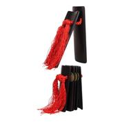 Yardwe Juego de Castanuelas de Bambú para Instrumento de Percusión Chino Duradero y Seguro Habilidades de Expresión y Comunicación