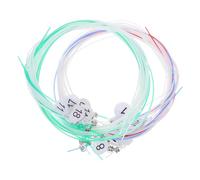 Yardwe Juego de Cuerdas de Lira de Nylon Resistentes Ricos Armónicos, 19 Cuerdas en Varios Colores para Músicos y Aprendices de Lira Clásica