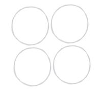 Yardwe Juego de Cuerdas para Ukelele de Nylon Blanco Tensión Equilibrada y Buen Sustain, Diámetro de Cuerdas Específico para Músicos Principiantes y Profesionales