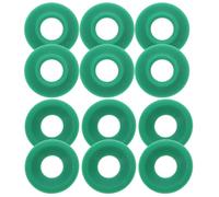 Yardwe Juntas de Silicona de Goma Verde 12 Piezas, Repuesto Hermético y Reutilizable, para Tapas de Botellas de Vidrio, para Botellas de Agua y Cerveza, Uso en Casa y Exterior