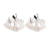 Yardwe Kit de 2 Sextantes de Madera para Armar, Juguete Científico Educativo DIY de Medición Náutica y Refracción de Luz, Modelo de Proyecto Escolar para Habilidades Manuales