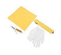 Yardwe Kit de Limpieza para Saxofón Clarinete y Flauta con Hisopo Paño de Limpieza y Cepillo para Boquilla para Mantenimiento de Instrumentos de Viento