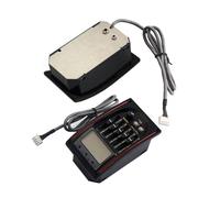 Yardwe kit de pastilla de guitarra acustica pastilla de preamplificador de guitarra acústica ecualizador de guitarra acustica sistema de recogida de guitarra acústica Negro