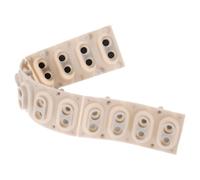 Yardwe Kit de Reparación 12 Teclas de Almohadillas de Silicona Conductoras para Teclado Electrónico Piezas de Repuesto para Piano Digital Tira Conductora para Uso en Estudio y